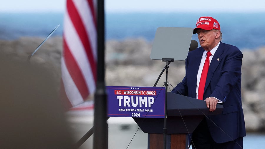 <div class="paragraphs"><p>Former US President and Republican presidential candidate Donald Trump.</p></div>