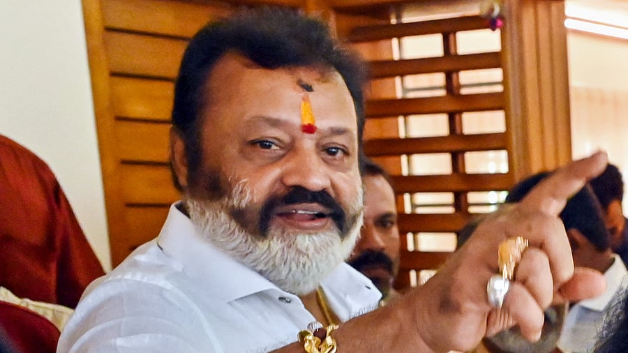 <div class="paragraphs"><p>BJP MP from Thrissur&nbsp;and actor Suresh Gopi.</p></div>