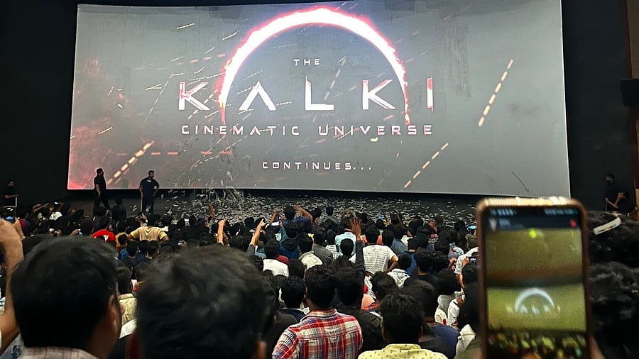 <div class="paragraphs"><p>Fans celebrate the release of&nbsp;'Kalki 2898 AD'.</p></div>