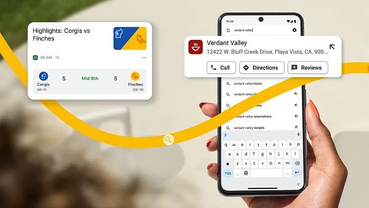 <div class="paragraphs"><p>Chrome gets new shortcuts, Sports Card and more.</p></div>