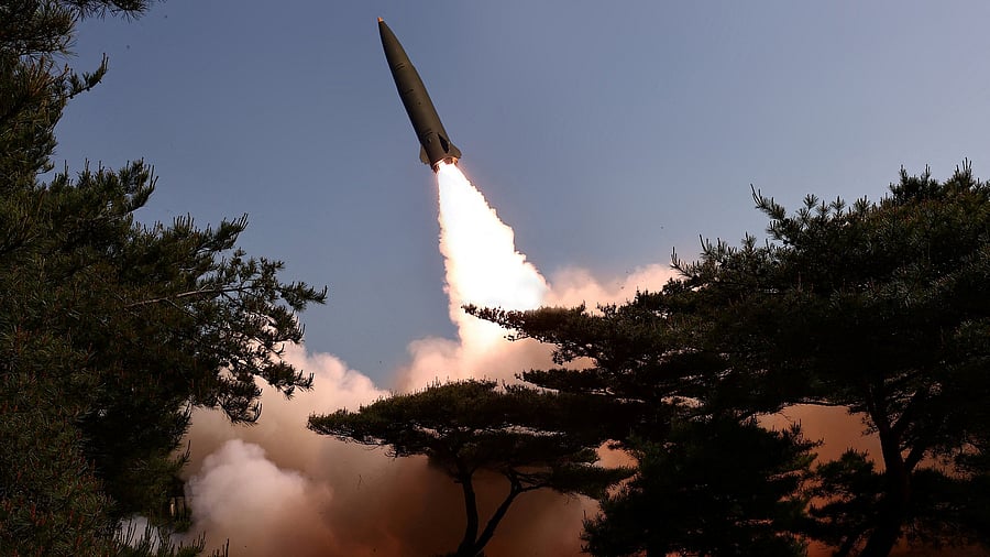 <div class="paragraphs"><p>Representative image of a ballistic missile.</p></div>