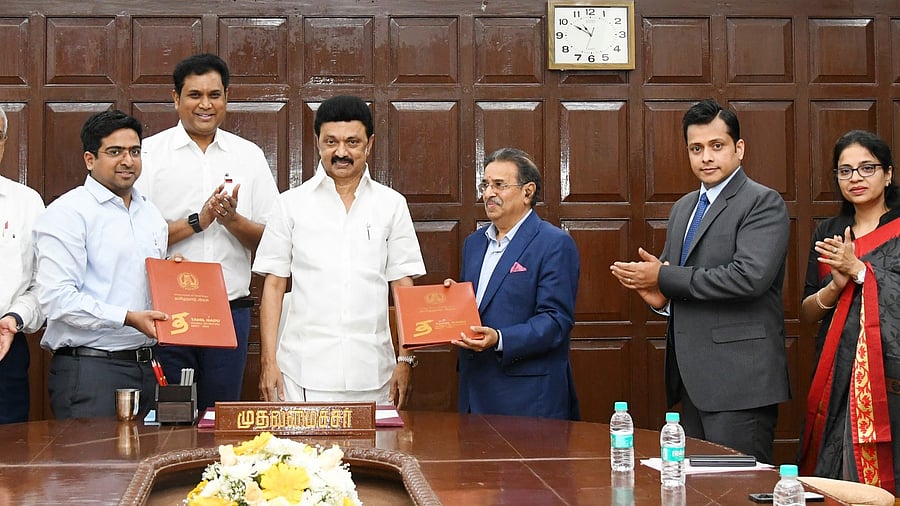 <div class="paragraphs"><p>Tamil Nadu CM M K Stalin signed an MoU with BIG Tech five months ago. </p></div>