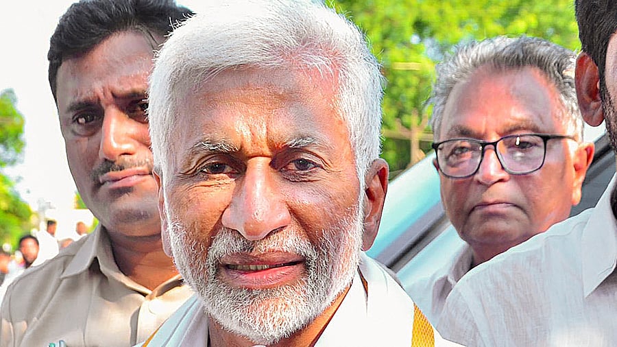 <div class="paragraphs"><p>YSRCP MP V Vijayasai Reddy.</p></div>