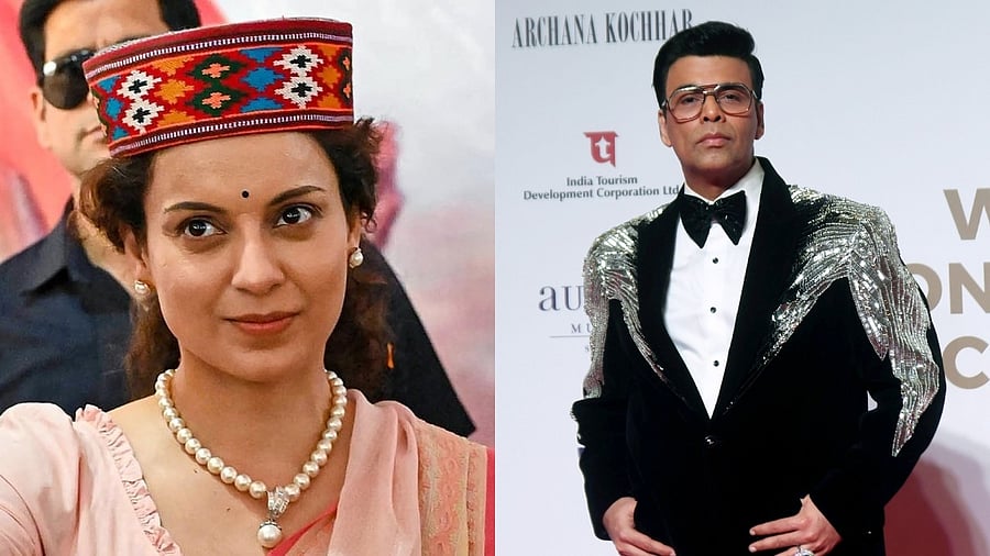 <div class="paragraphs"><p>From left: Kangana Ranaut, Karan Johar</p></div>