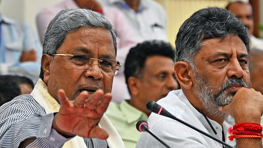 <div class="paragraphs"><p>Karnataka CM Siddaramaiah and his deputy DK Shivakumar. (File image)</p></div>