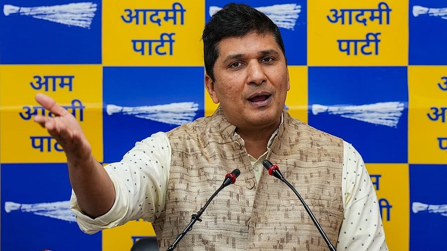 <div class="paragraphs"><p>Senior AAP leader and Delhi cabinet minister Saurabh Bharadwaj.</p></div>