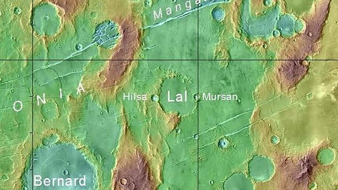 <div class="paragraphs"><p>The finding confirms planet was wet and water flew on surface.</p></div>