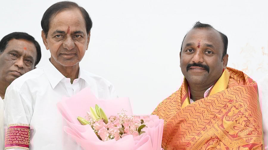 <div class="paragraphs"><p>BRS candidate Naveen Kumar Reddy.</p></div>