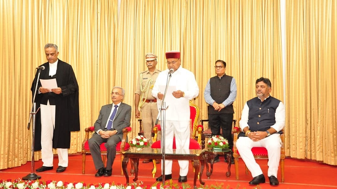 Justice Valluri Kameswar Rao assumes charge as Karnataka High Court judge