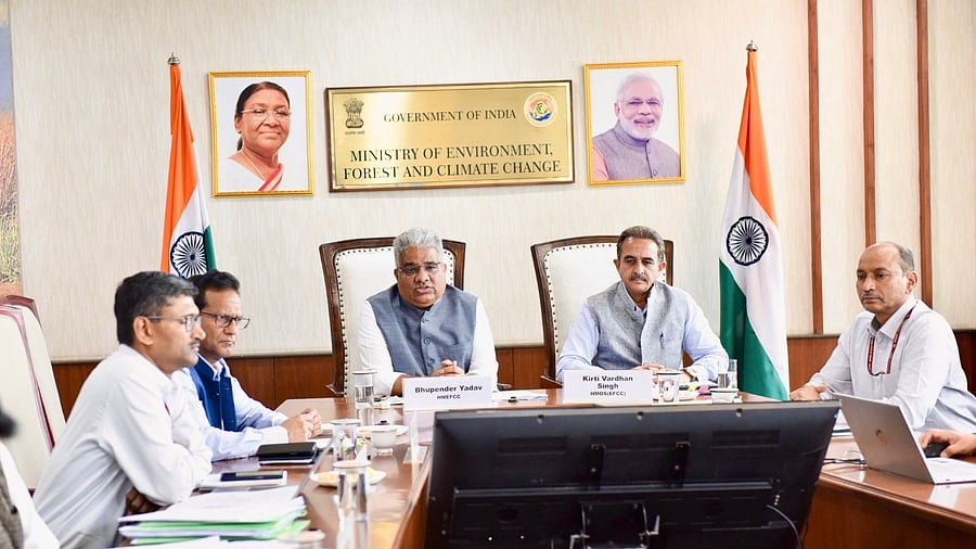 <div class="paragraphs"><p>It was the first meeting of the BRICS environment ministers after the joining of five new members -- Egypt, Ethiopia, Iran, the United Arab Emirates and Saudi Arabia.</p></div><div class="paragraphs"><p><br></p></div>