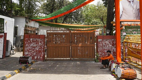 <div class="paragraphs"><p>View of BJP office on the day of counting of votes for Lok Sabha elections, at the party office in New Delhi, Tuesday, June 4, 2024.</p></div>