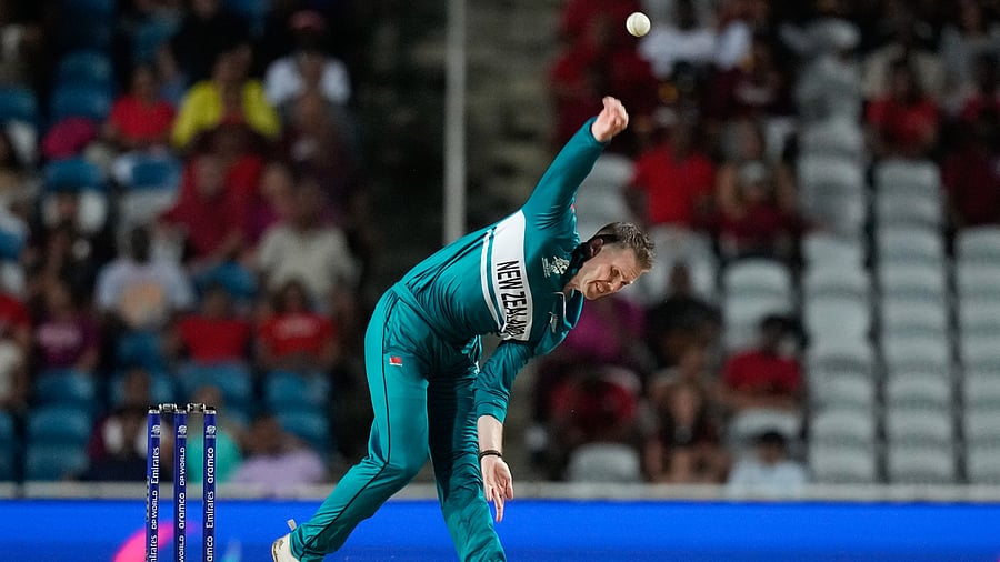 <div class="paragraphs"><p>New Zealand's Lockie Ferguson bowls</p></div>