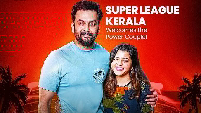 <div class="paragraphs"><p>Actor Prithviraj Sukumaran and his wife Supriya Menon, new co-owners of Kochi FC.</p></div>