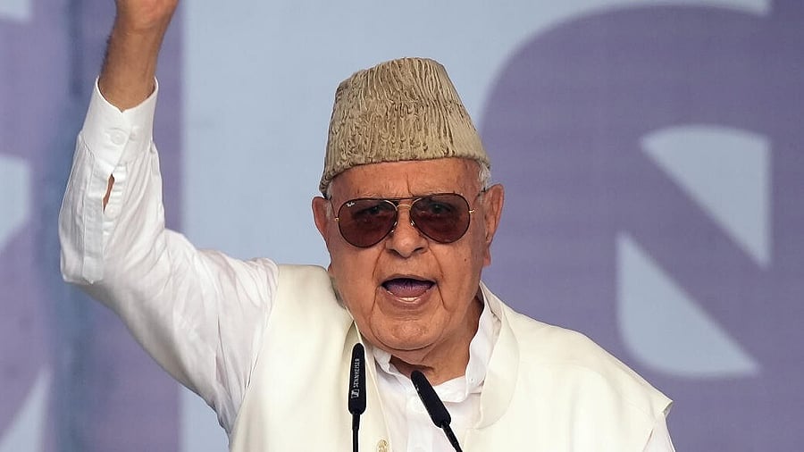 <div class="paragraphs"><p>J&K NC chief Farooq Abdullah.</p></div>