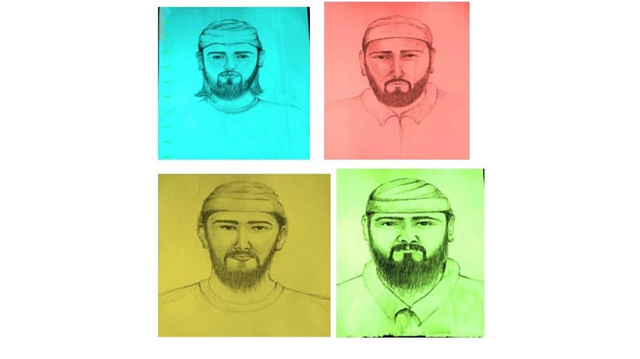 <div class="paragraphs"><p>The sketch of the four suspects</p></div>