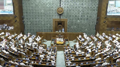 <div class="paragraphs"><p>Parliamentarians in the Lok Sabha during ongoing Parliament session, in New Delhi, Monday, July 1, 2024. </p></div>