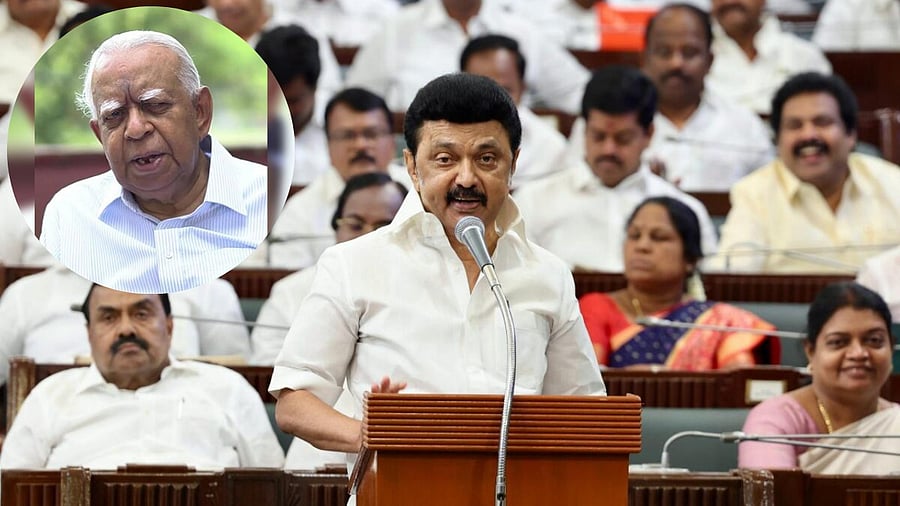 <div class="paragraphs"><p>Tamil Nadu CM&nbsp;M K Stalin. (inset:&nbsp;R Sampanthan)</p></div>