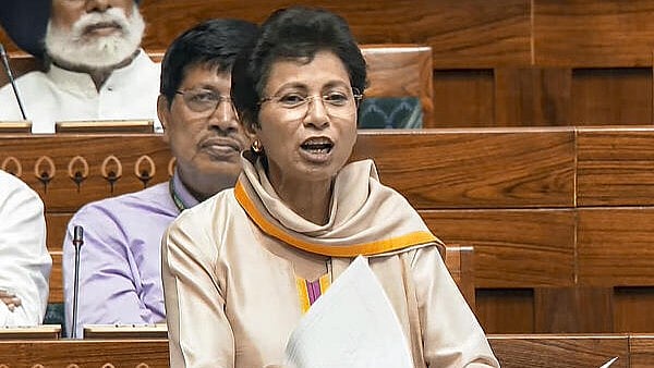 <div class="paragraphs"><p>Congress MP Kumari Selja speaks in the Lok Sabha during the Monsoon session of Parliament, in New Delhi on Wednesday, July 24, 2024. </p></div>