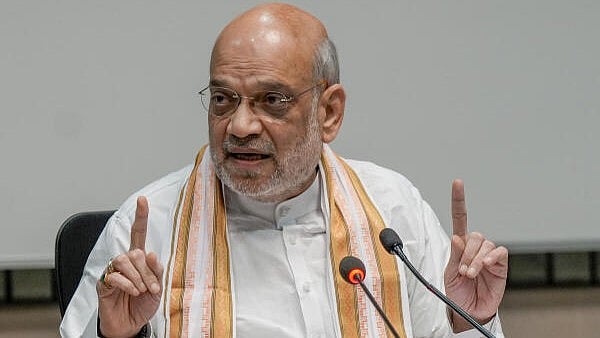 <div class="paragraphs"><p>Union Home Minister Amit Shah addresses a press conference regarding the new criminal laws, in New Delhi, Monday. </p></div>