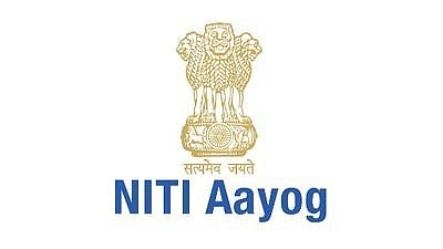<div class="paragraphs"><p>The logo of NITI Aayog.</p></div>