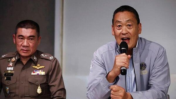 <div class="paragraphs"><p>Thailand Prime Minister Srettha Thavisin speaks during a presser at Grand Hyatt Erawan hotel, where six foreign nationals were found dead, in Bangkok, Thailand, July 16, 2024.</p></div>