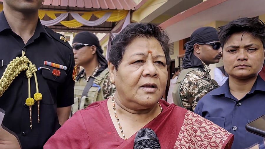 <div class="paragraphs"><p>Manipur Governor Anusuiya Uikey </p></div>