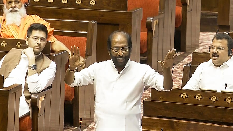 <div class="paragraphs"><p>DMK Rajya Sabha MP Tiruchi Siva</p></div>
