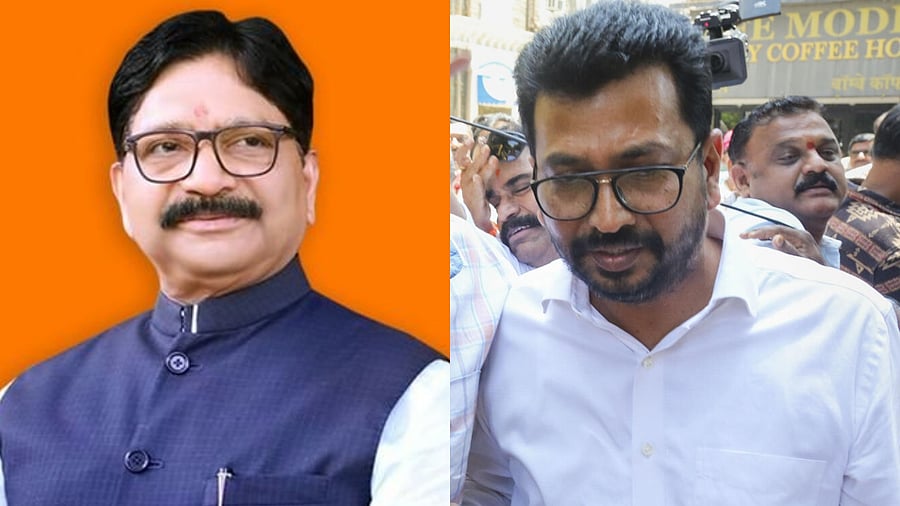 <div class="paragraphs"><p>Shiv Sena's Ravindra Waikar (L) and Shiv Sena (UBT)'s Amol Kirtikar (R).</p></div>