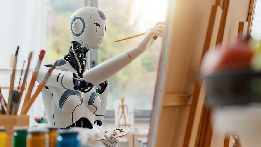 <div class="paragraphs"><p>Representative image showing a humanoid robot painting.</p></div>