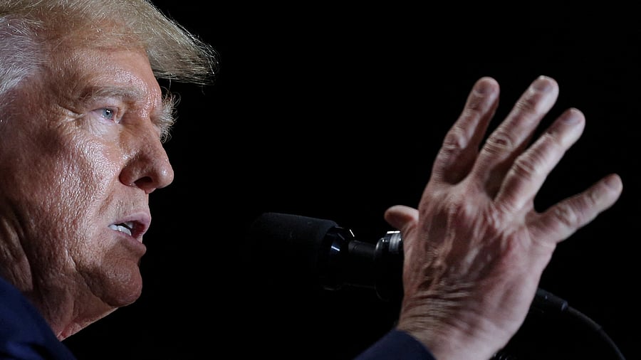 <div class="paragraphs"><p>Republican presidential candidate and former US President Donald Trump.</p></div>