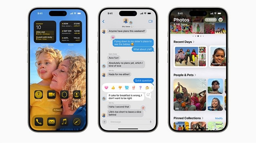 <div class="paragraphs"><p>Apple iOS 18 features.</p></div>