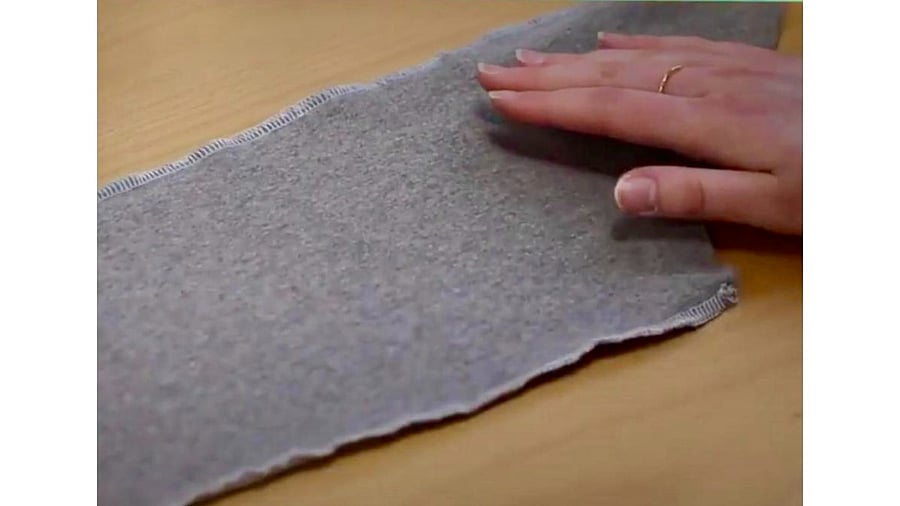 <div class="paragraphs"><p>The resistance changes along with the wearer's movements when low voltage passes through the threads, which allows the cloth to sense and record movements in posture.</p></div>