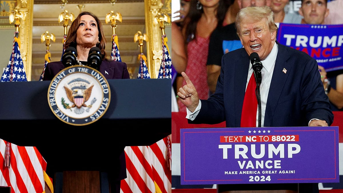 US Presidential Elections 2024 news: Kamala Harris narrows gap with ...