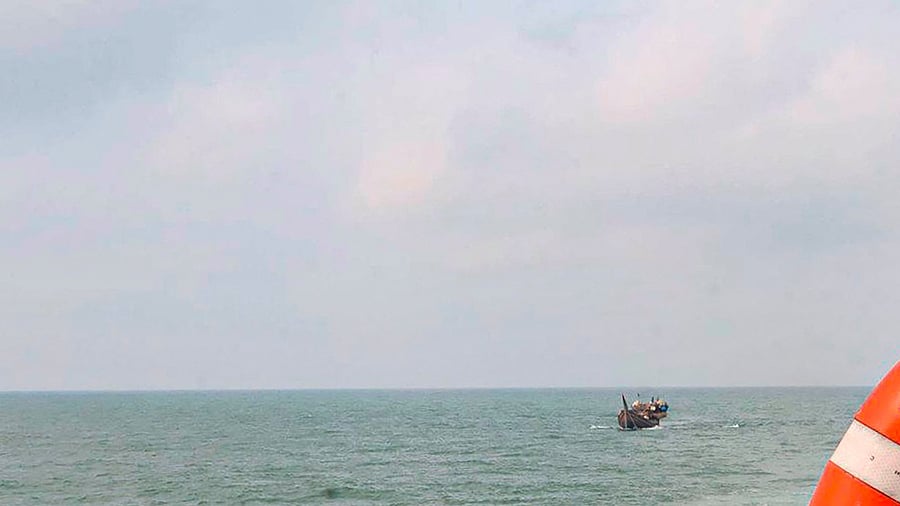 <div class="paragraphs"><p>A wing of Marine Enforcement launched a rescue mission as directed by the Beypore Fisheries Assistant Director.</p></div>