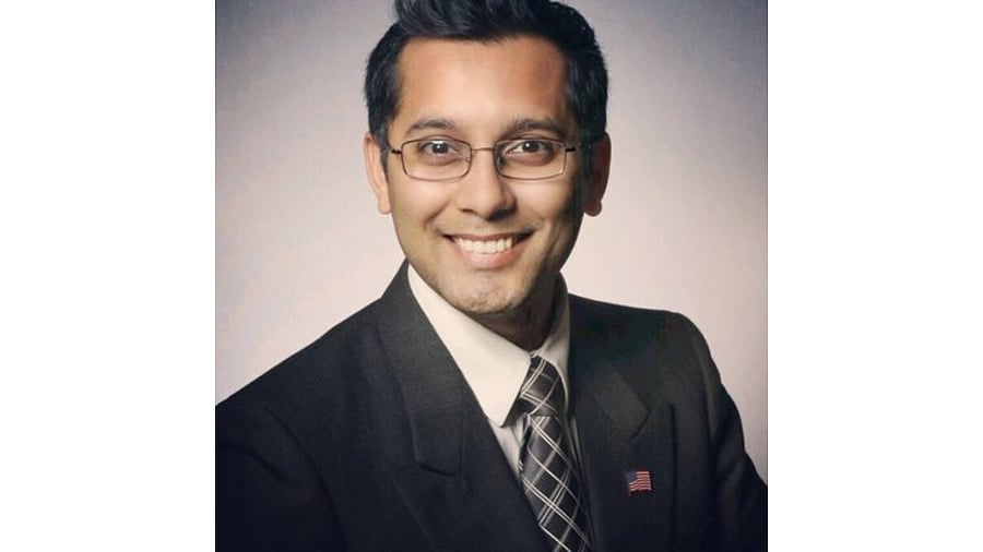 <div class="paragraphs"><p>Indian American community leader and attorney Hardam Tripathi.</p></div>