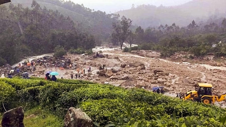 <div class="paragraphs"><p>Landslides that caused widespread destruction in Kerala's Wayanad.</p></div>