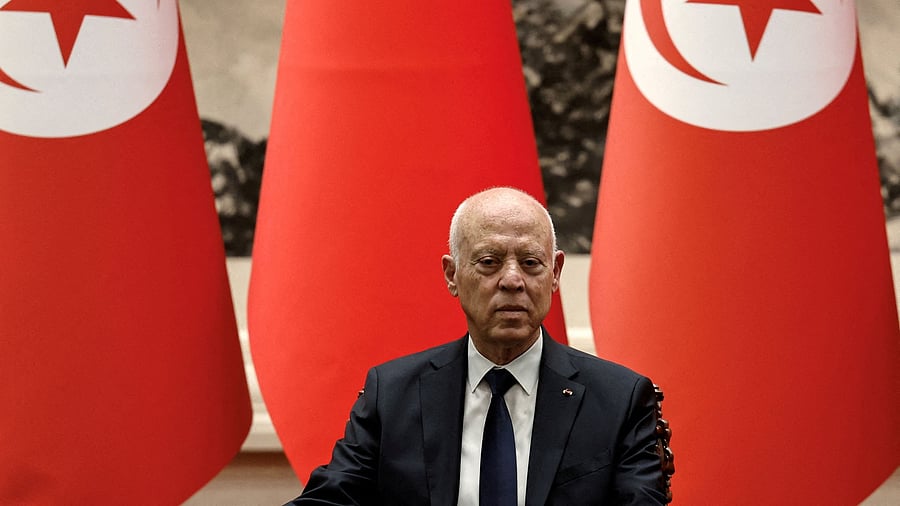<div class="paragraphs"><p>Tunisian President Kais Saied </p></div>