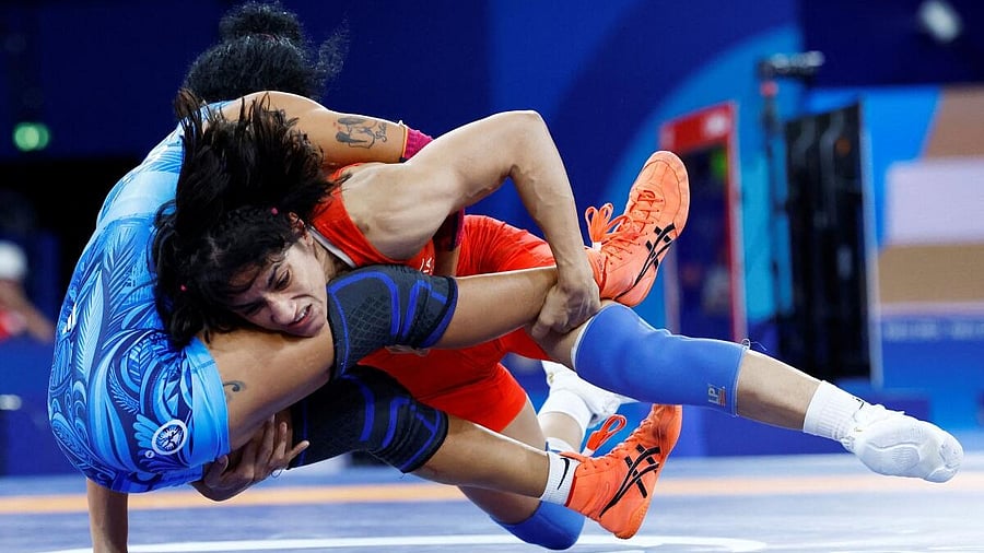 <div class="paragraphs"><p>Indian wrestler Vinesh Phogat&nbsp;</p></div>