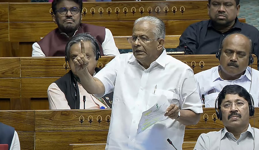 <div class="paragraphs"><p>IUML MP ET Mohammed Basheer speaks in the Lok Sabha. </p></div>