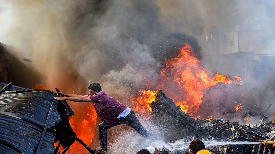 <div class="paragraphs"><p>At least 12 fire tenders have been pressed into service. (Representative image) </p></div>