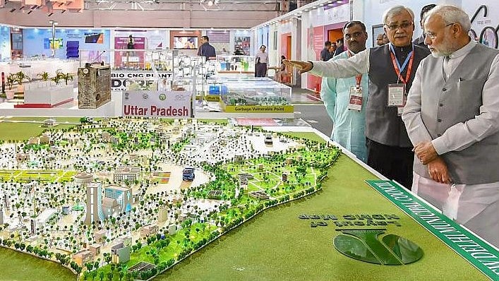 <div class="paragraphs"><p>File photo of PM Narendra Modi at an exhibition of&nbsp;Pradhan Mantri Awas Yojana (Urban) development plan. (Representative image)</p></div>