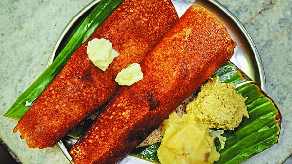 <div class="paragraphs"><p>Benne Dose (Butter Dosa) at Shanthappa Benne Dose (Near Clock Tower) in Davangere.</p></div>