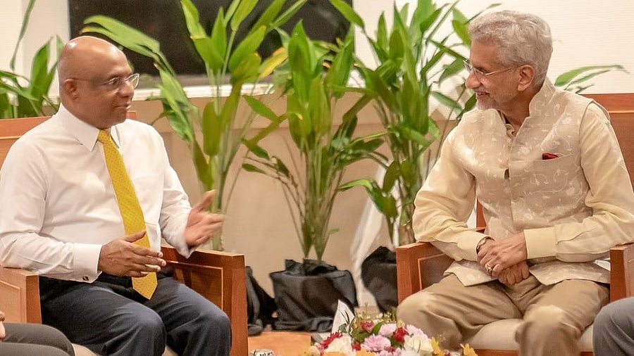 <div class="paragraphs"><p>Abdulla Shahid, the president of the main opposition, the Maldivian Democratic Party (MDP), made remarks after he met External Affairs Minister S Jaishankar here on Saturday.</p></div>