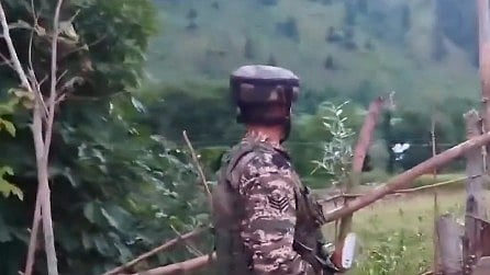 <div class="paragraphs"><p>Screengrab of the video of the search operation.</p></div>