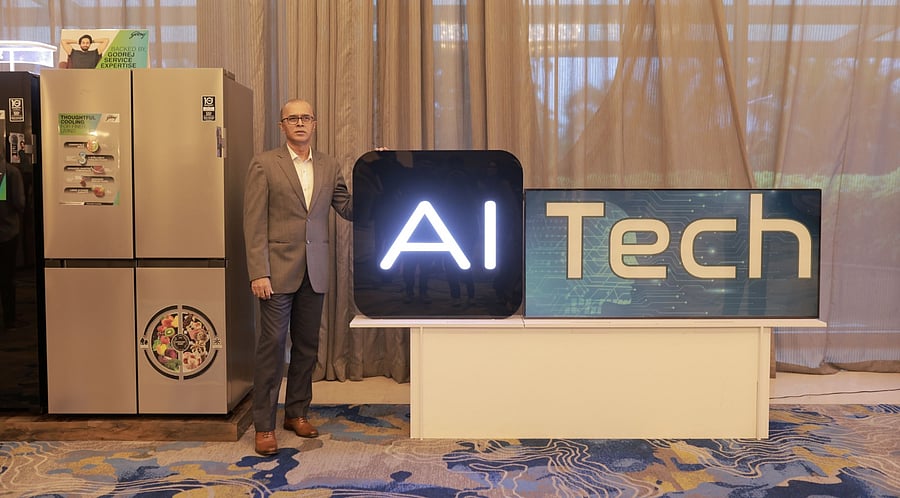 <div class="paragraphs"><p>Kamal Nandi, Business Head &amp; Executive VP, Godrej Appliances at the launch of company's new range of products.</p></div>
