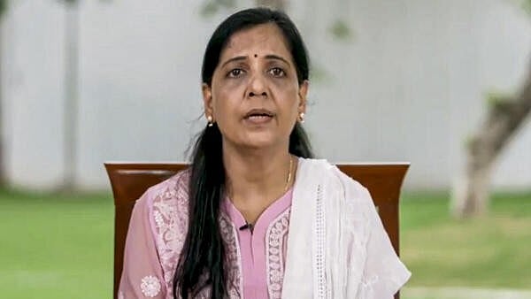 <div class="paragraphs"><p>Sunita Kejriwal, wife of Delhi Chief Minister Arvind Kejriwal.</p></div>