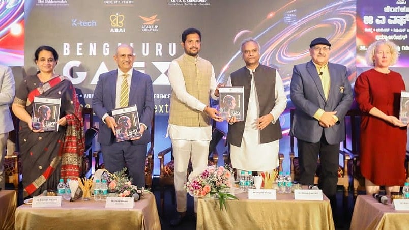 <div class="paragraphs"><p>IT/BT Minister Priyank Kharge at the curtain raiser of GAFX 2025.</p></div>