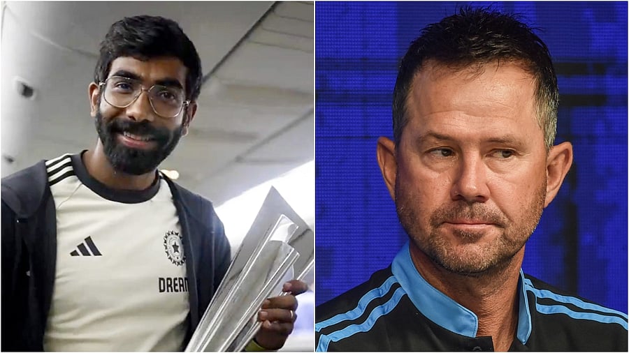 <div class="paragraphs"><p>Jasprit Bumrah (left) and Ricky Ponting. </p></div>