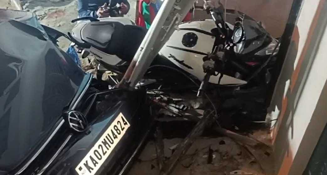 Bengaluru news: Watch | Biker dies after car chases, hits him in ...