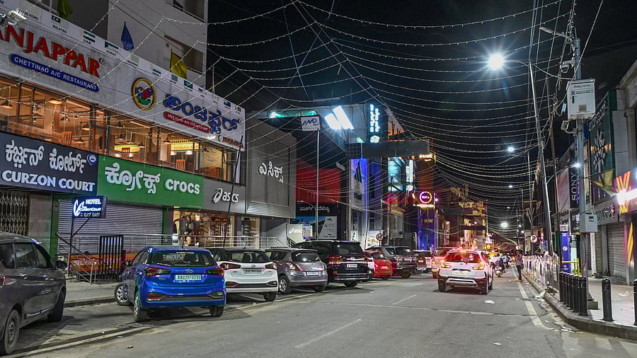 <div class="paragraphs"><p>Retail stores on Brigade Road are not keen on doing business until 1 am. </p></div>